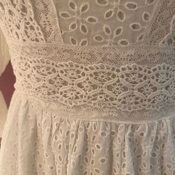 Love Sam Vivienne 100% cotton embroidered dress, XS - Picture 6 of 14